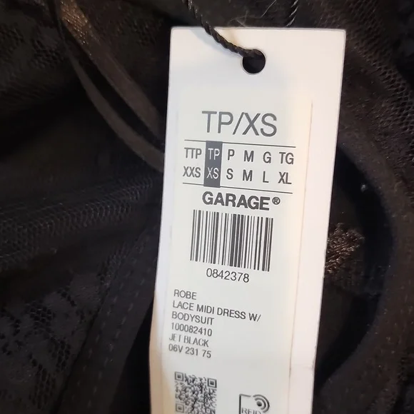 SOLD!!! Garage Lace Bodysuit Dress - Picture 8 of 8